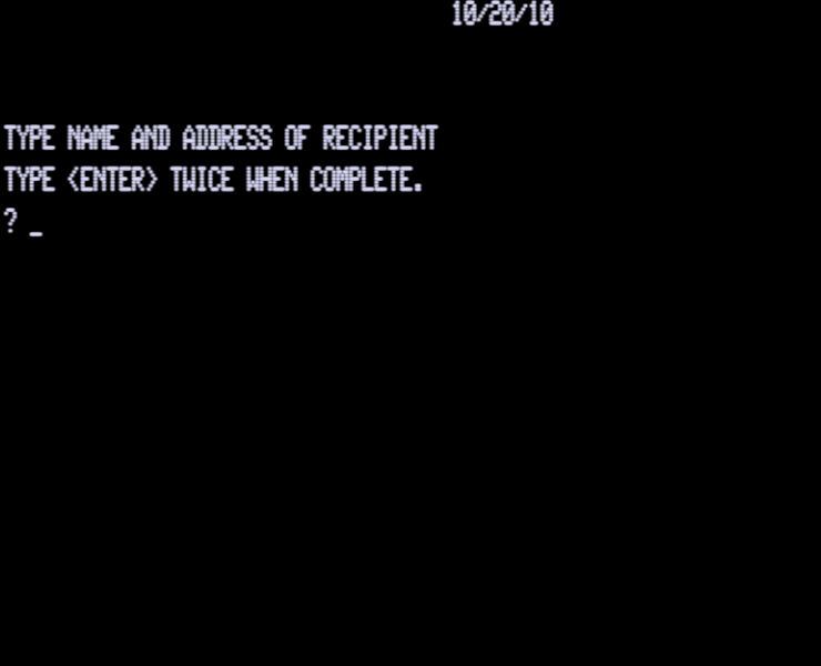Screen shot